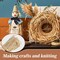 Sukh Natural Raffia Ribbon - 6PCS Raffia Straw for Florist Bouquets Decoration Crafts Ribbon for Wrapping Christmas Birthday
